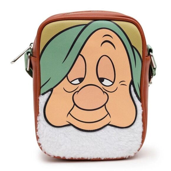 Buckle Down Disney Sleepy Snow White Seven Dwarfs Cosplay Crossbody Bag - Picture 1 of 7